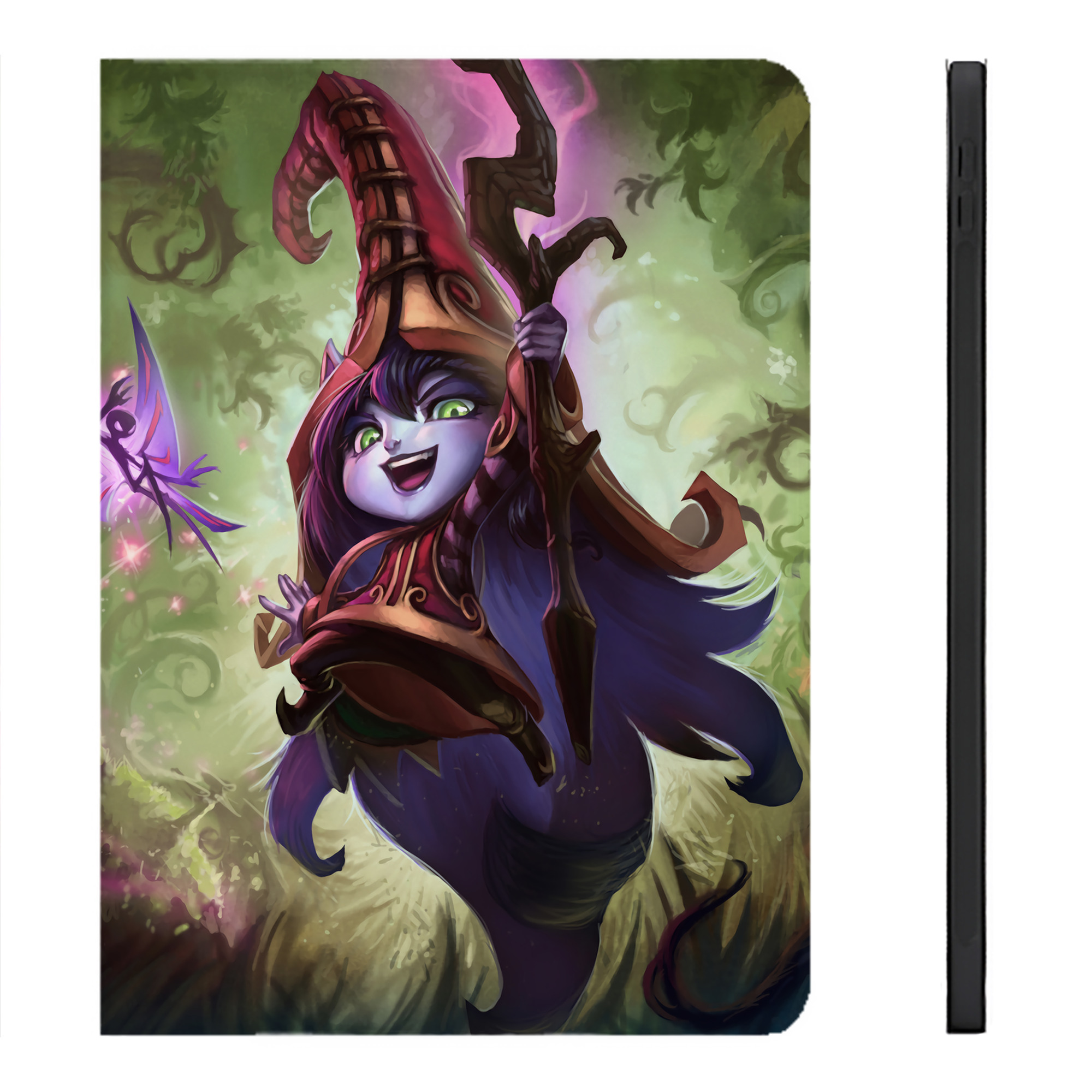 （画像用） リーグ・オブ・レジェンド League of Legends LOL IPadケース ペンホルダー付き ブックスタイルデザイン